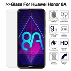 Защитное стекло для экрана Honor 8A, 2 шт., закаленное стекло для Huawei Honor 8A JAT-LX1