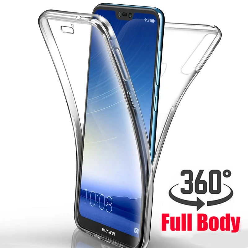Чехол для телефона Huawei P20 P10 Mate20 Mate10 P9 Lite Mini Pro P Smart 360 полностью закрытый с
