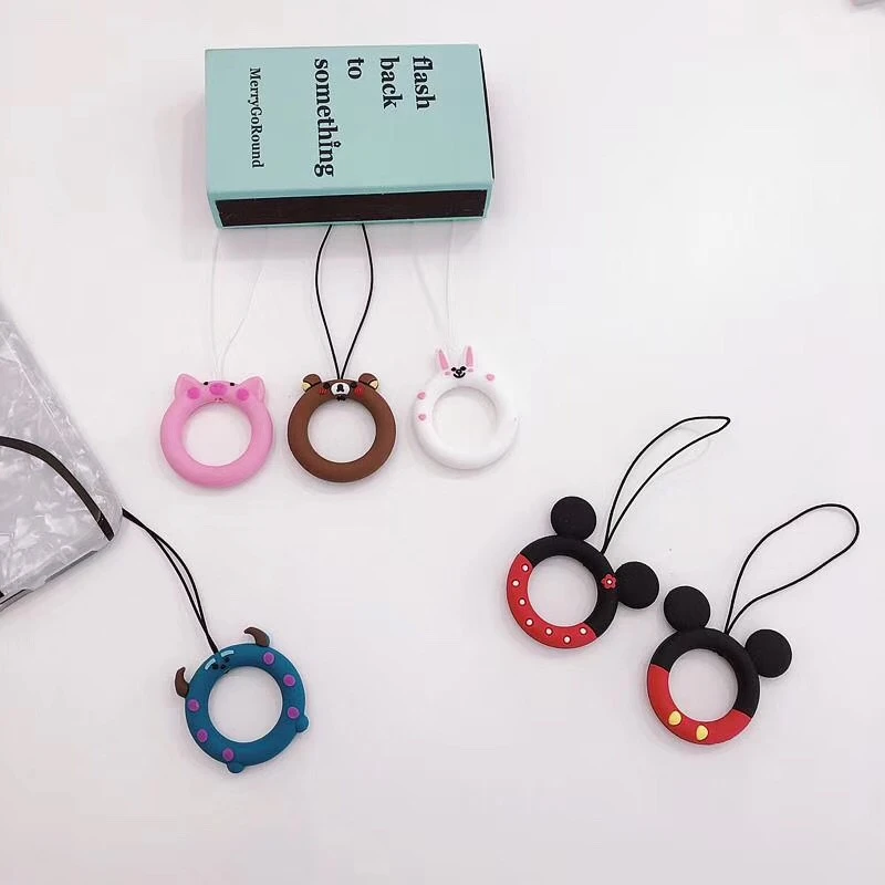 Универсальный ремешок для мобильного телефона TJHSZKL короткий с Микки usb ключей