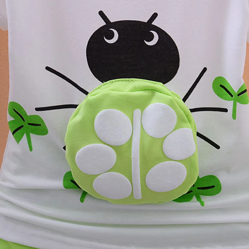 Одежда для маленьких мальчиков комплект летней одежды с короткими рукавами