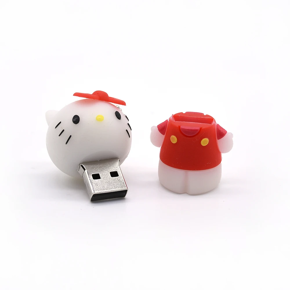 Мультяшный usb флеш накопитель Hello Kitty Flash Drive 32 Гб Cat 64 ГБ Флешка 4 U диск 8 16 флэш карты