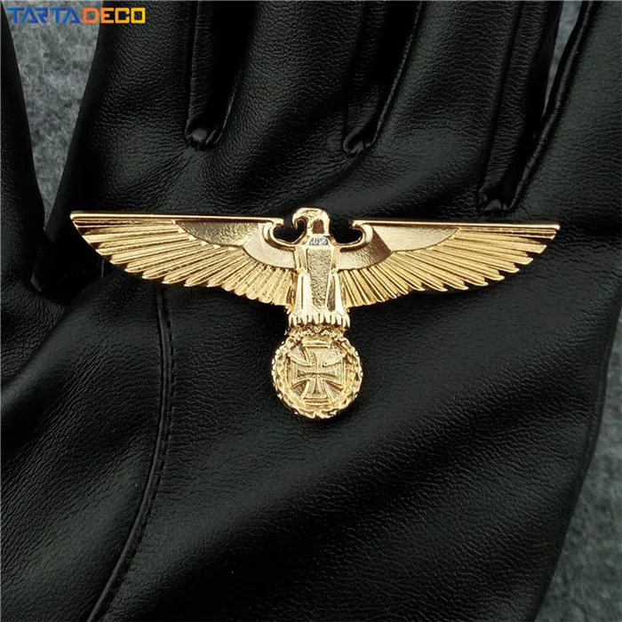 badge Немецкая y медаль Второй мировой войны Золотой германский Орел военные Броши с булавкой армейский значок сувенир медаль поддержка Прямая поставка - Цвет: badge