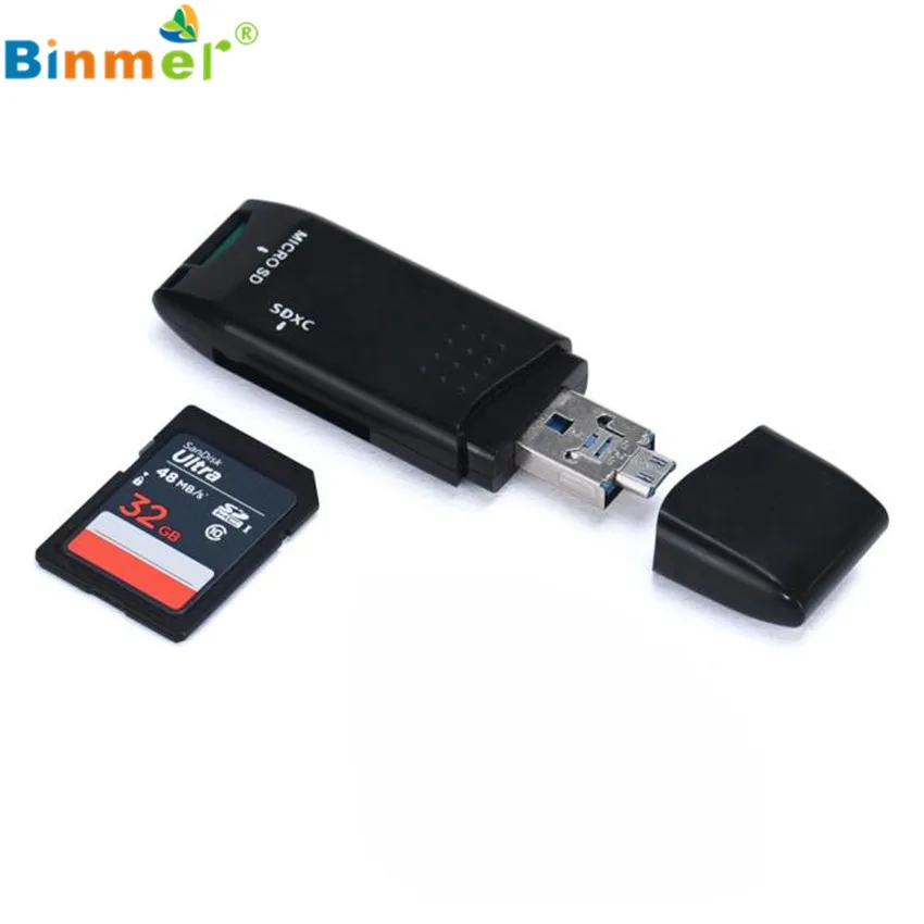 Мини 5 Гбит/с супер Скорость USB 3.0+ OTG Micro SD/SDXC TF Card Reader адаптер U диск мульти устройство чтения карт памяти адаптера kartenleser SP26