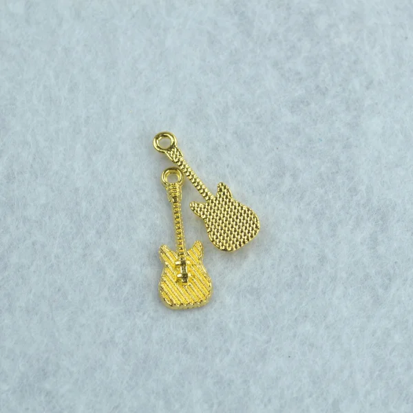 Подвески гитарные золотистые металлические ожерелье или браслеты для