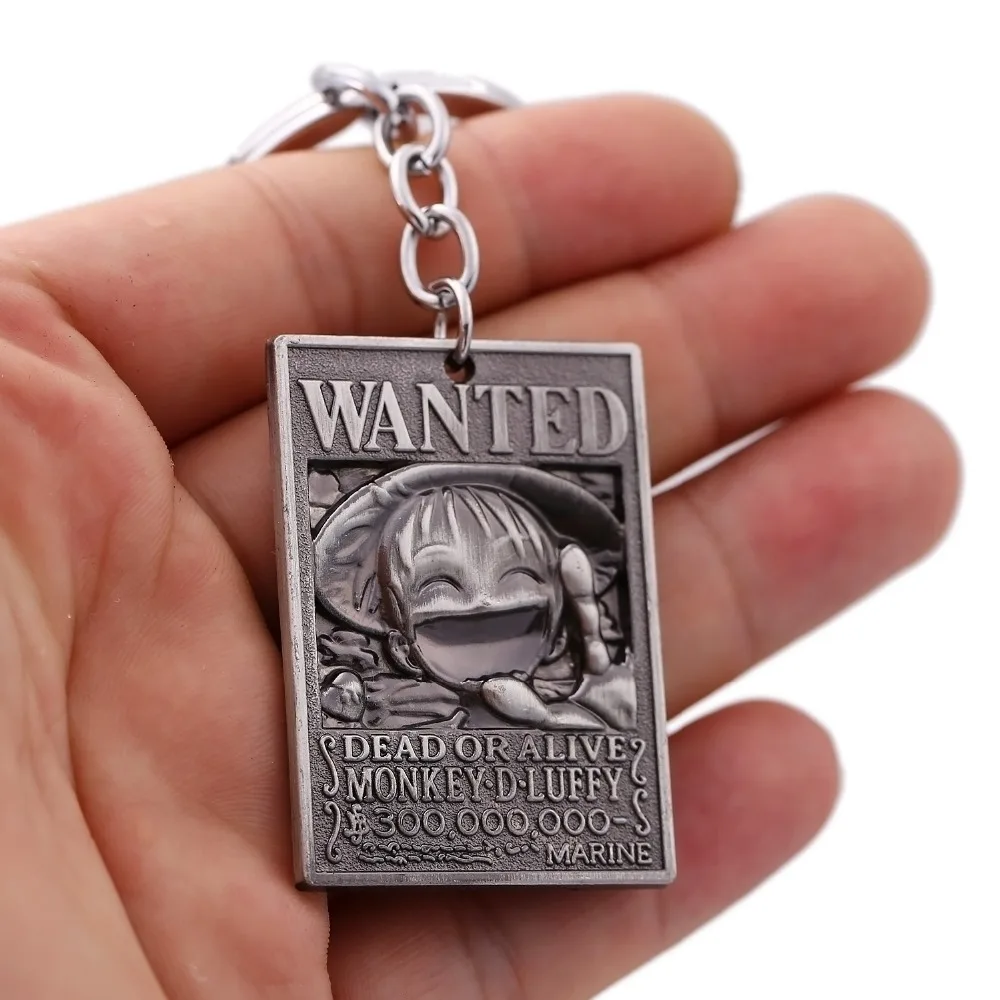 Ювелирные изделия MS ONE PIECE требуется плакат брелок 2 цвета ордер для подарка