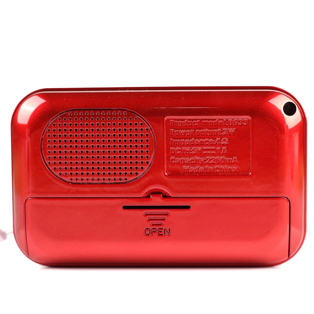 Портативный мини FM радио динамик музыкальный плеер TF карты USB для ПК iPod телефон со