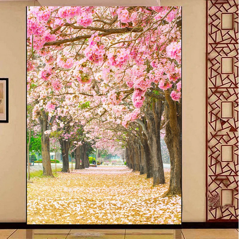 Фотообои по индивидуальному заказу настенные 3D фрески любого размера