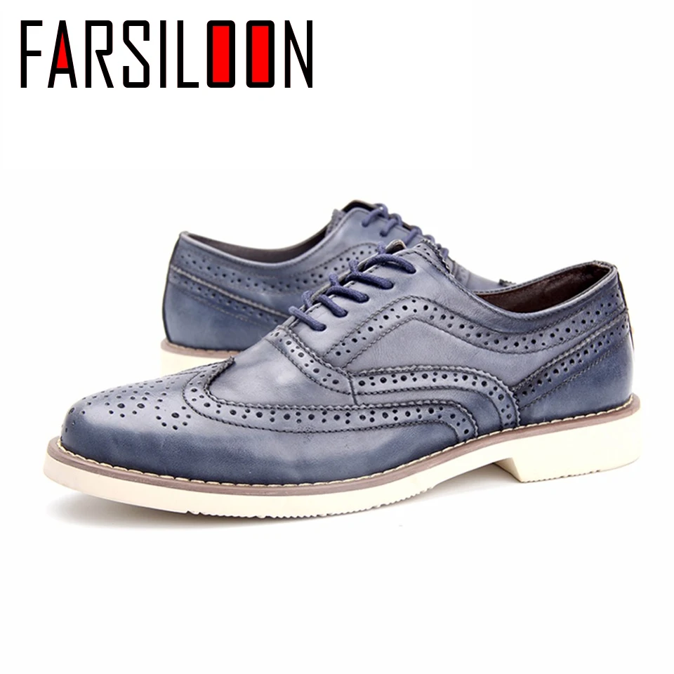 Мужская кожаная обувь Повседневная Удобная мужская из водонепроницаемого