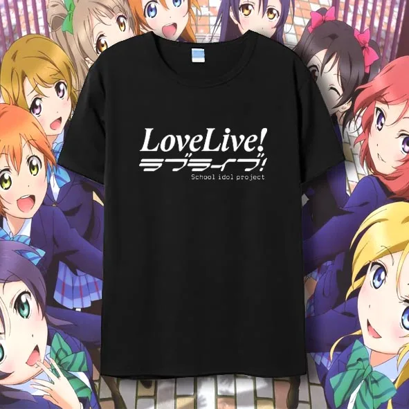 Футболка Love Live Maki Nishikino футболки аниме мультяшная одежда мужская и женская