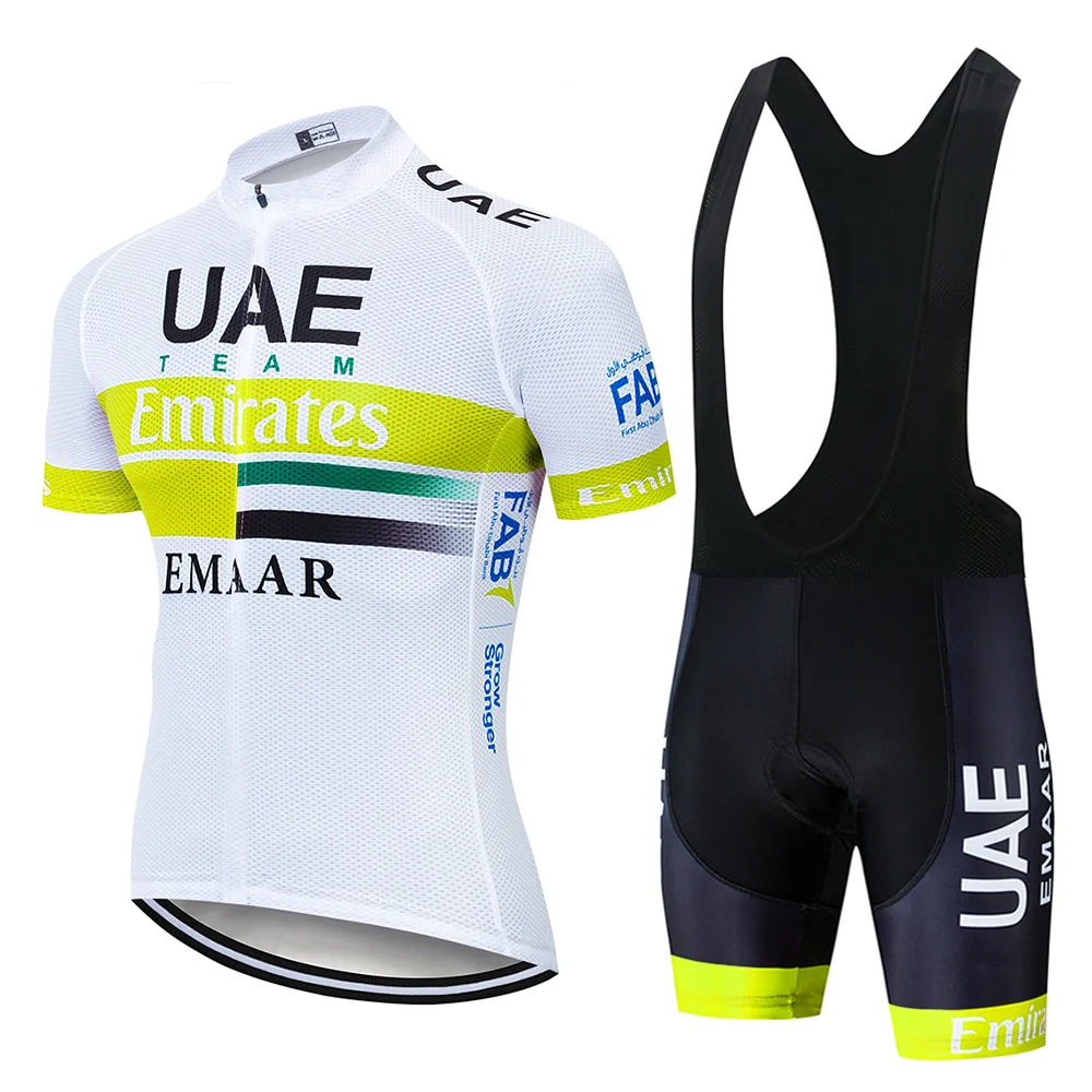 UAE team riding jerseys cycling wear quick-drying clothes bib gel suit clothing Jersey sportswear