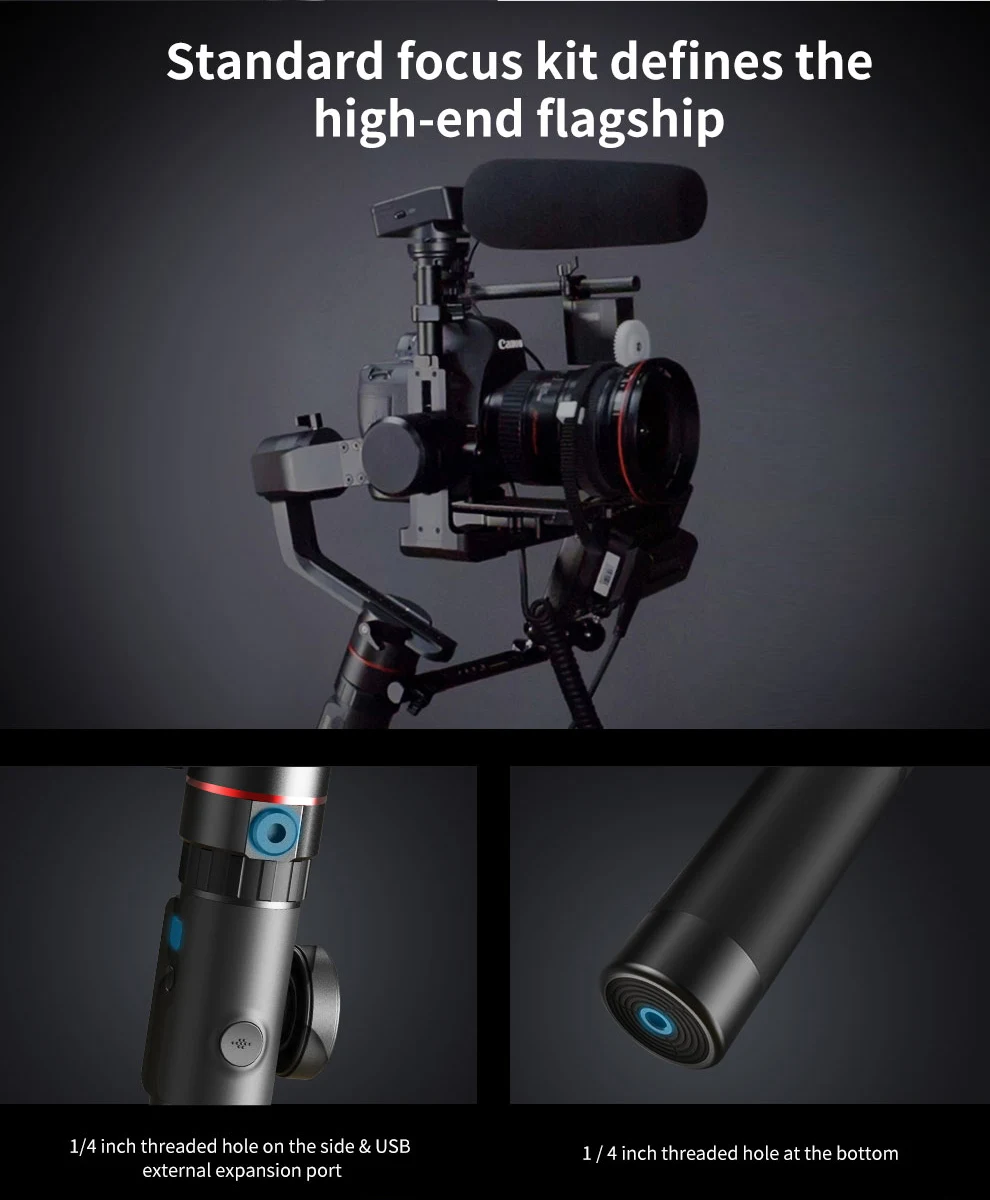 FeiyuTech Feiyu AK2000 3-осевой Камера карданный стабилизатор для sony Canon 5D Panasonic GH5 Nikon 2,8 кг грузоподъемность