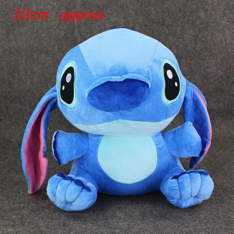 33cm approx Лило и Стич плюшевые куклы игрушки стежка с Scrump мягкие игрушки отличный подарок 6 стилей по выбору - Цвет: 33cm approx
