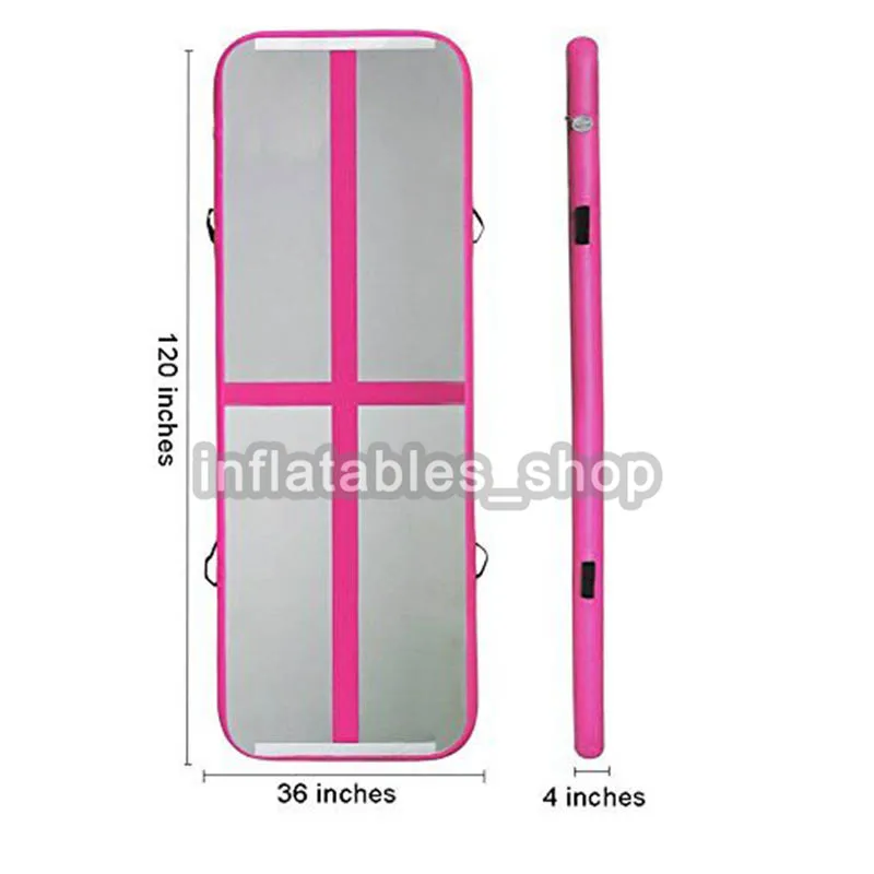 Free Shipping Pump Whole Sales Pink Color 3x1m Inflatable Air Tumble Track/Double Wall Fabric Airtracks For Sale | Игрушки и хобби