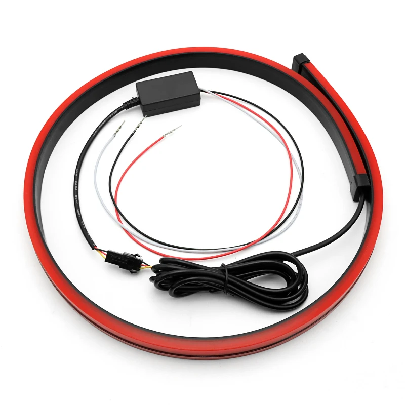 12v светодиодный красный авто третий стоп-сигналы противотуманные Стоп задний