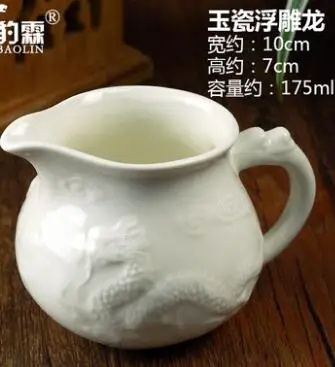 Ярмарка чашка синий и белый чайник, костяного фарфора GaiWan, Chahai, фарфор фильтр кружка, чайный сервис - Цвет: 4