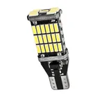 10 шт. T15 921 W16W 45 SMD 4014 светодиодный автомобильный светильник CANBUS без ошибок резервный обратный светильник 45SMD светодиодный светильник дневного света для автомобиля Белый 10X