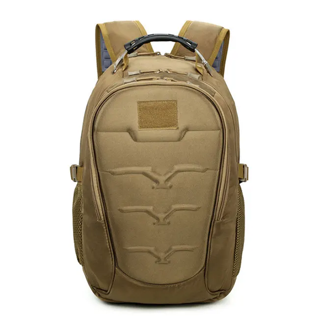 Khaki Хит, уличные Тактические Военные рюкзаки, 40л, Molle, большая емкость, usb зарядка, сумки, многофункциональные, альпинистский рюкзак для мужчин и женщин - Цвет: Khaki