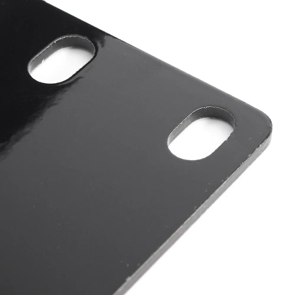 Черный хром 23 &quotмонтажные кронштейны Bull БАР бампер передний номерной знак