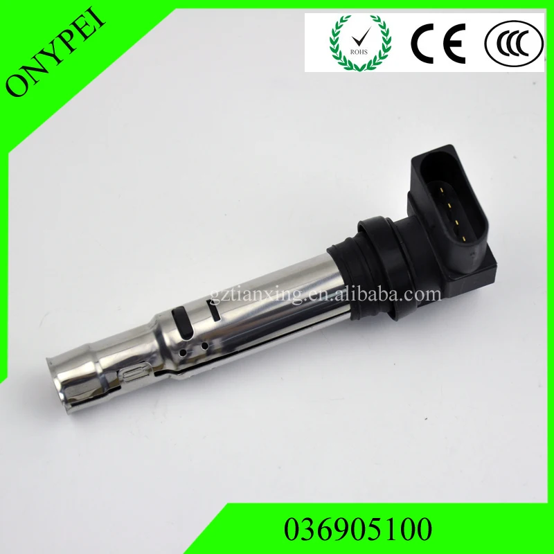 036905100 Катушка зажигания для A2 A3 A8 Golf Passat Skoda Fabia Seat 036905100A 036905100B 036905100D 036905100E|Катушка