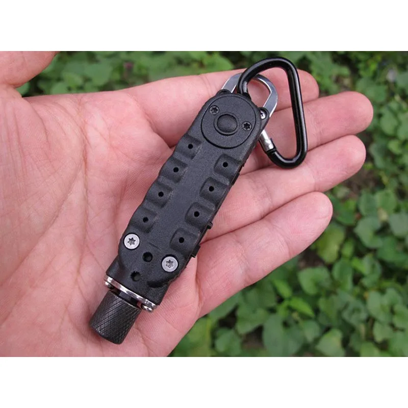 Набор инструментов для кемпинга с отвертками слот и крест, шестигранным ключом, головками под гаечный ключ, открывалкой для бутылок и светодиодной подсветкой – Portable Multitool Slotted Phillips Screwdriver set Hex Wrench Socket Bottle Opener Camping Too