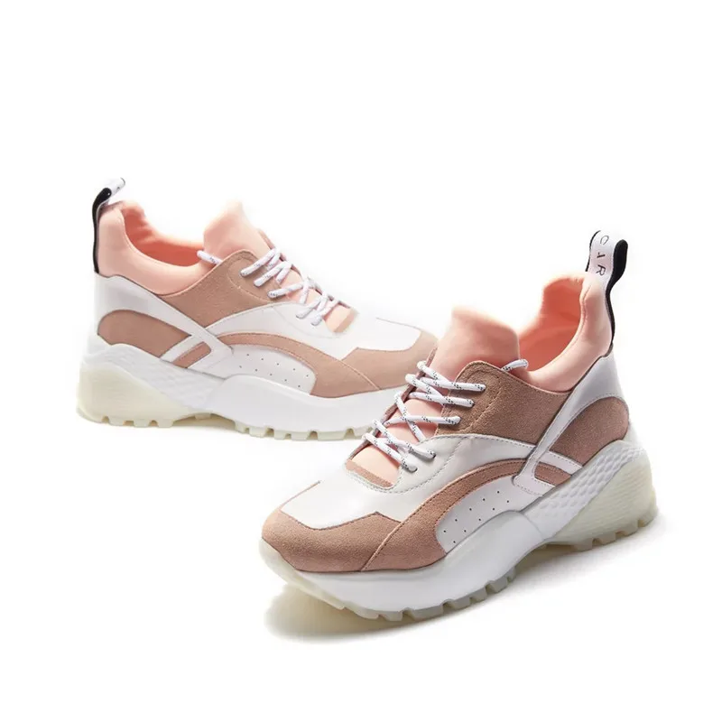 Delivr/женские кроссовки с высоким берцем; коллекция года; кроссовки на толстой подошве; Женские базовые кроссовки для бега; женская обувь; спортивная обувь; кроссовки для девочек
