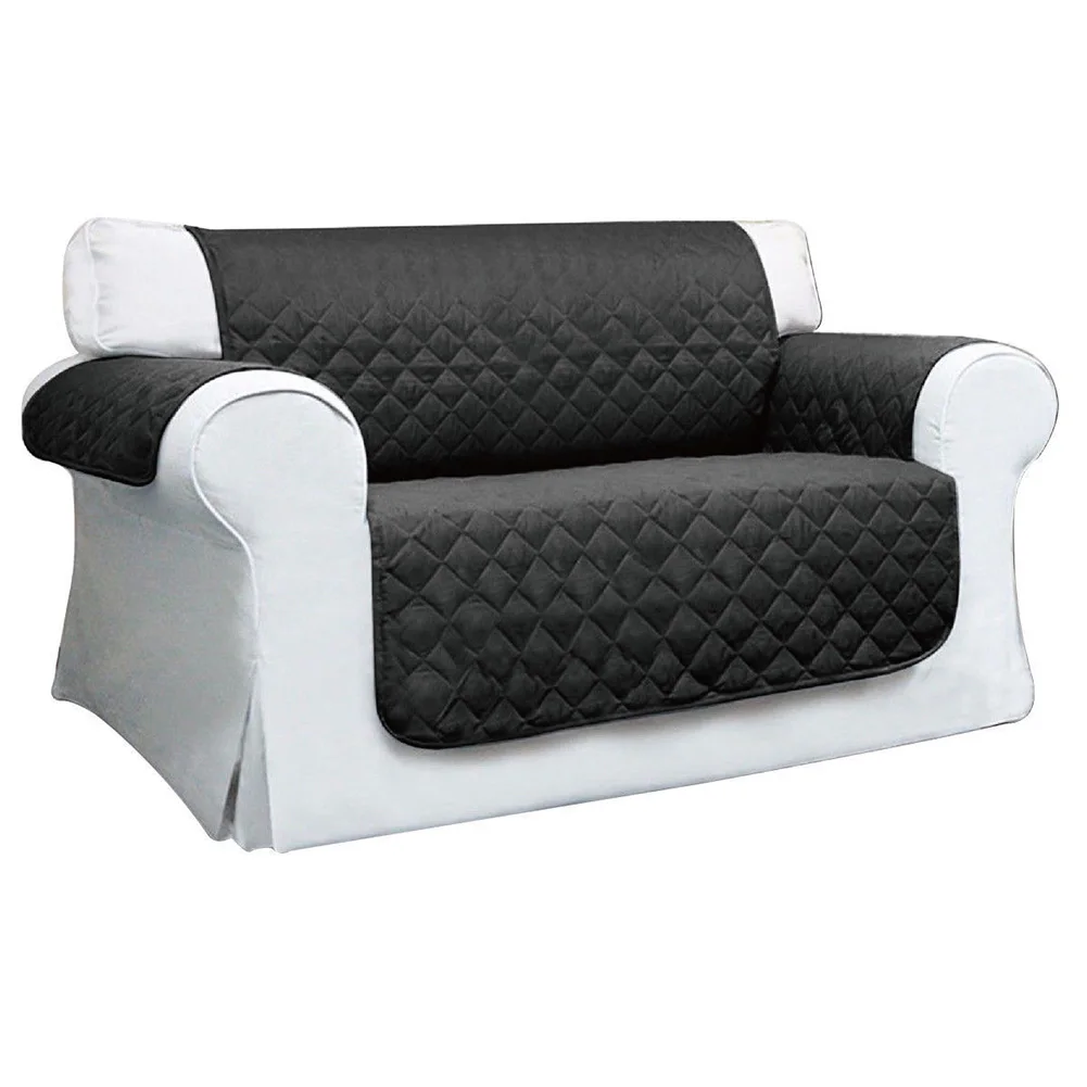 Новый стеганый диван подлокотник стул Settee Pet протектор скольжения крышка мебель