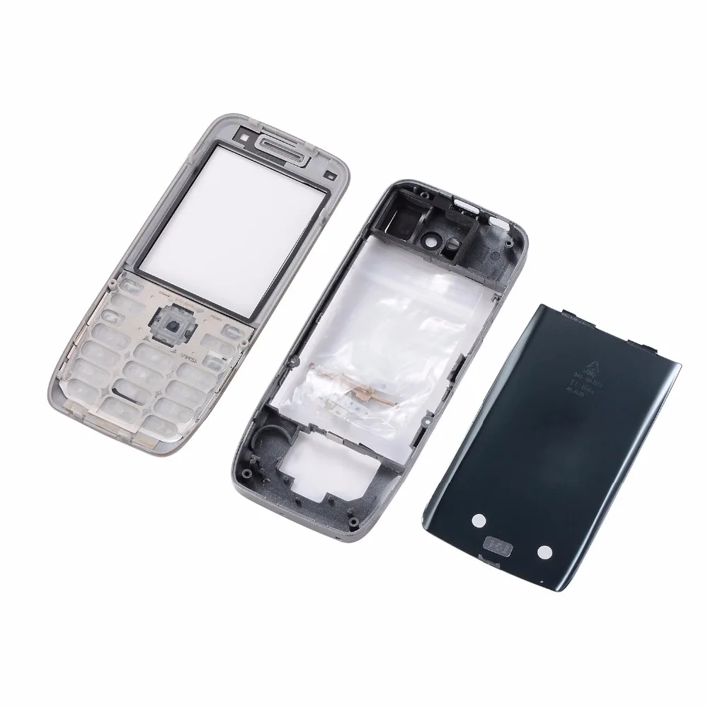 Для Nokia E52 передняя средняя задняя крышка аккумулятора английская или Русская