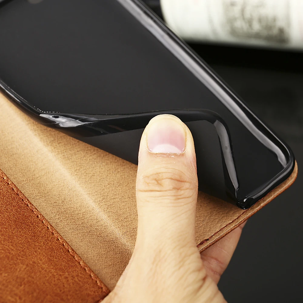 Eqvvol в стиле ретро из искусственной кожи чехол бумажник для телефона huawei P20 P8 Lite Pro
