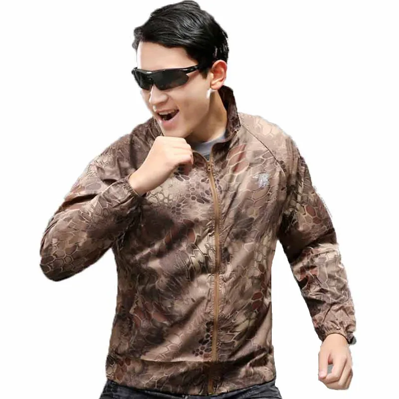 Тактическое уплотнение кожи Походное пальто Легкие военные армейские куртки