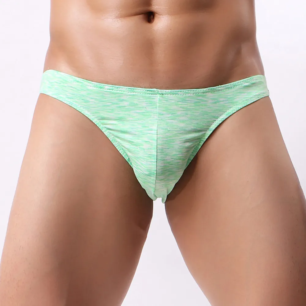 Трусы брифы Мужские дышащие пикантное нижнее белье для мужчин хлопковое