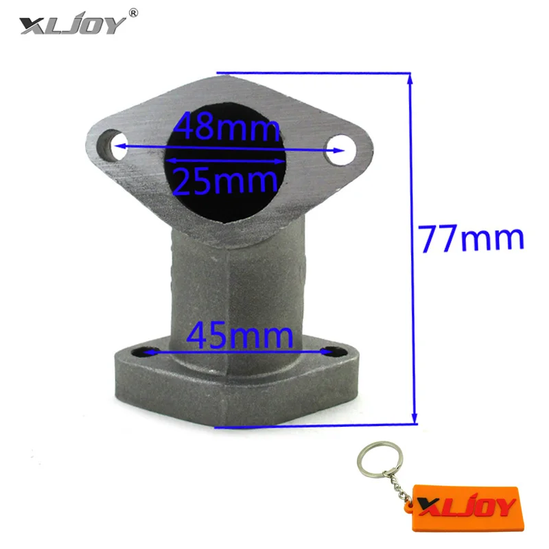 XLJOY 25 мм Впускной трубопровод для 125cc 140cc 150cc 155cc 160cc Pit Dirt Bike ATV Quad Motorcycle|Всасывающие