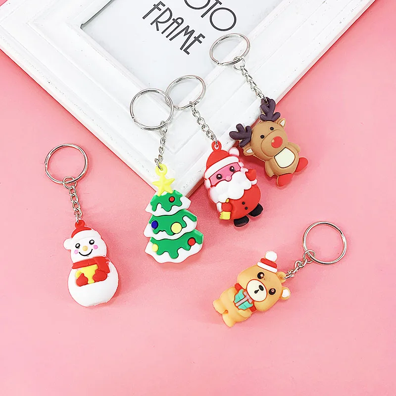 Новый креативный мягкий Санта Клаус из ПВХ снеговик женская сумка Автомобильный