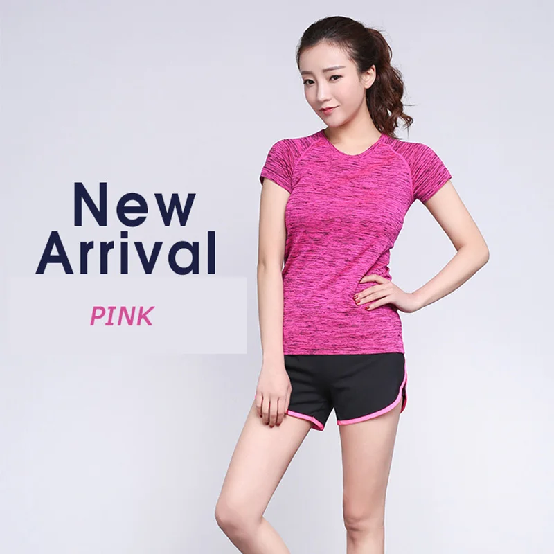 Женщины Профессиональный спорт Рубашка для Фитнеса Бег Майка центр Quick Dry Пот