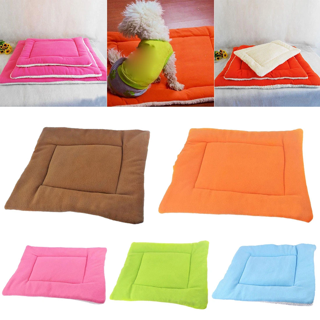 5 цветов мягкая подушка для питомца теплое одеяло собаки Щенячий домик кошек