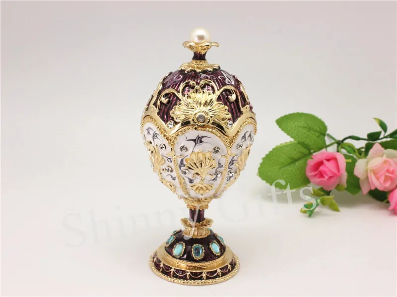 Новый стиль Пасхальная металлическая коробка для ювелирных изделий подарки