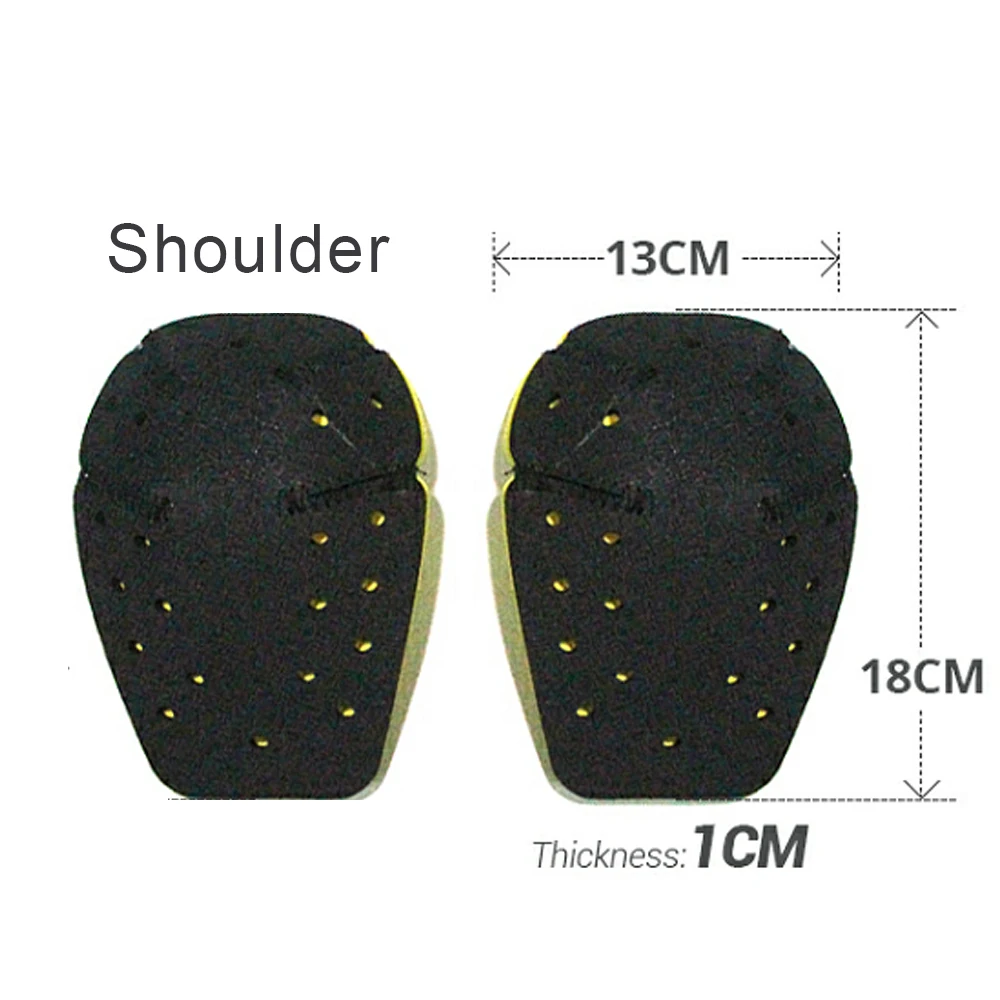 Shoulder DUHAN мотоциклетные наколенники EVA Rodilleras наколенники для мотокросса плечи локти назад Защитное снаряжение мото задние наколенники байкер - Цвет: Shoulder