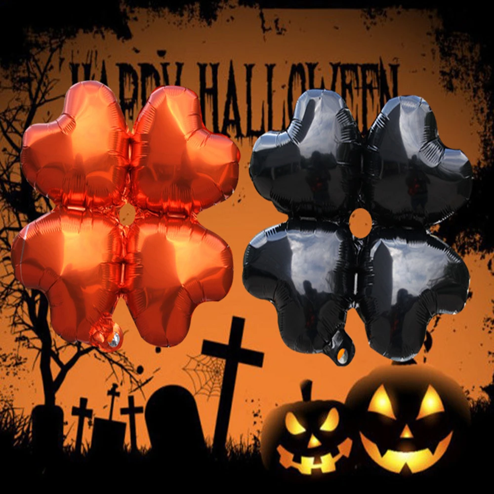 Хэллоуин Фольга шар для украшения вечеринок садовый пост детей мультфильм Тыква
