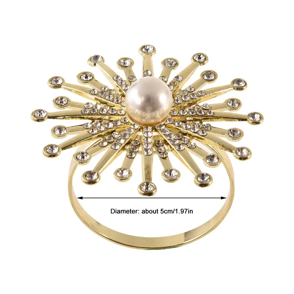 Гостиничный обеденный стол пустотелая металлическая для салфеток пряжка кольцо