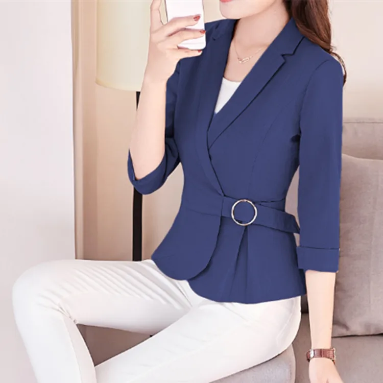 LXMSTH/женские блейзеры на каждый день большой размер весна лето 2019 корейский