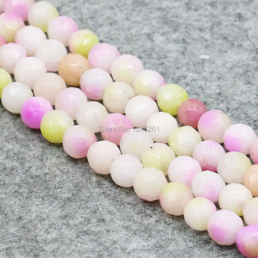 6 мм аксессуары оптом Свободные Круглые DIY бусины счастливый шар Многоцветный