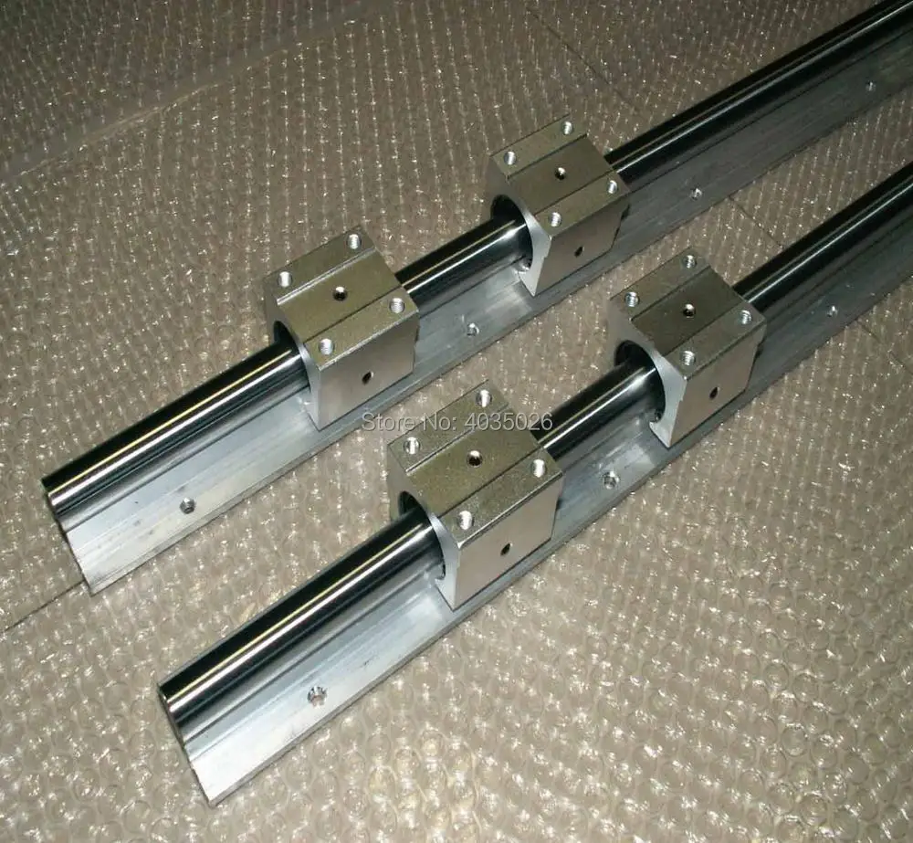 Бесплатная доставка SBR20 800mm 2 линейный рельс + ballscrew RM2005 1 комплект BK/BF15 подшипник