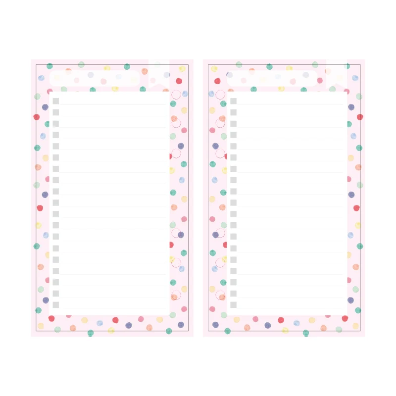 2020 год Lovedoki Dokibook блокнот страница A5 A6 розовый горошек ежемесячные планы