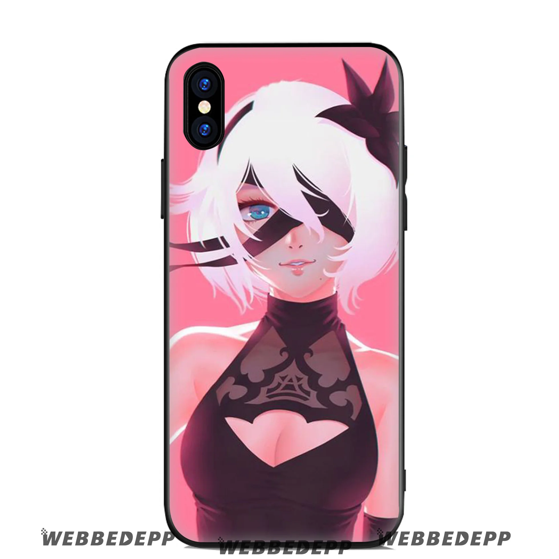WEBBEDEPP Nier автоматический игровой Мягкий силиконовый чехол для Apple iPhone 11 Pro Xr Xs Max X