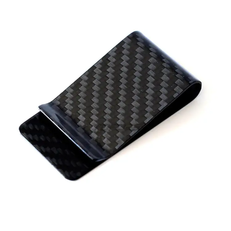 

Mizpah Carbon Fiber Clip Wallets Card Credit Card Cash Wallets I Money Holder Safe Wallet Men Purse Clips
