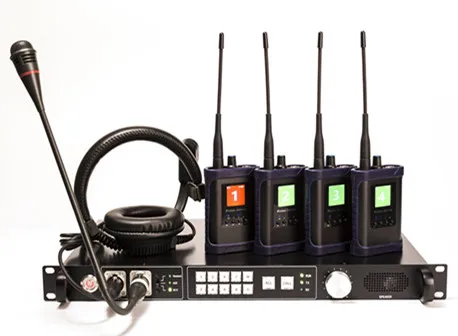 4 person kit Беспроводная система внутренней связи S35+ P32 для 4 пользовательские комплекты с беспроводной tally светильник - Цвет: 4 person kit