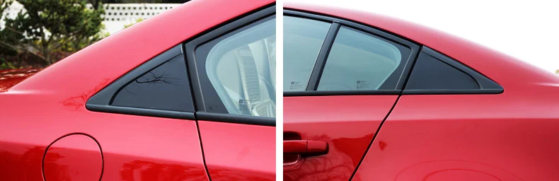 Lsrtw2017 автомобиля задний треугольник окна Панель планки для Chevrolet Cruze 2009 2010 2011 2012 2013 аксессуары для интерьера