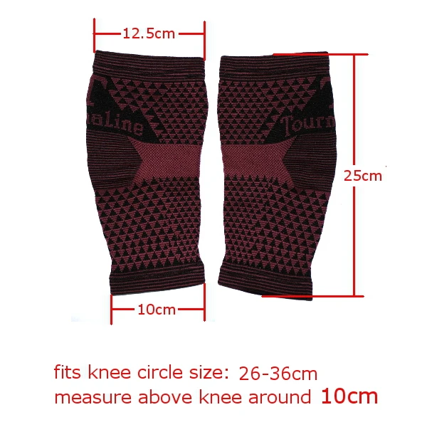 2 шт/1 пара хорошего качества Турмалин Дальний инфракрасный магнитные наколенники Скоба спортивная защита на колено колодки