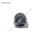 Петличный микрофон с металлическим поролоновым зажимом, отворотом, микрофоном, защитой от ветра, для Sennheiser ME2 Shot, 10 шт.