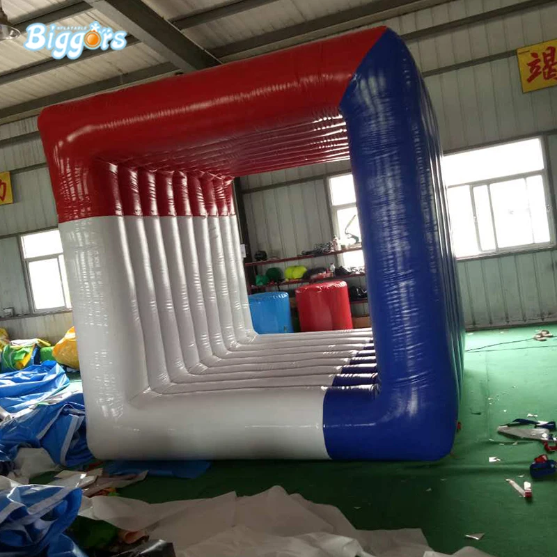 

Team Building Square Inflatable Interactive Adult Flip It Game