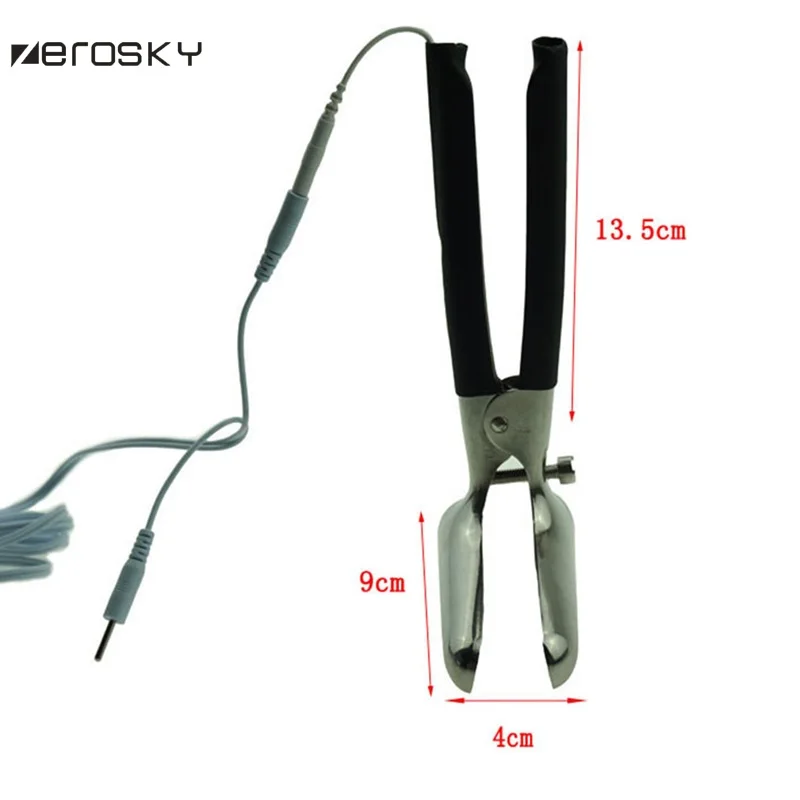 Анальный расширитель секс-игрушки Электрический шок из нержавеющей стали